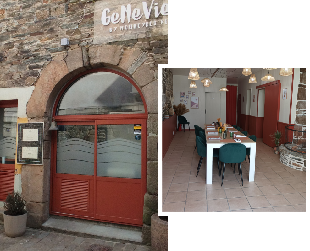 GeNeVièVe - restaurant LANNION - Salon de Thé Lannion