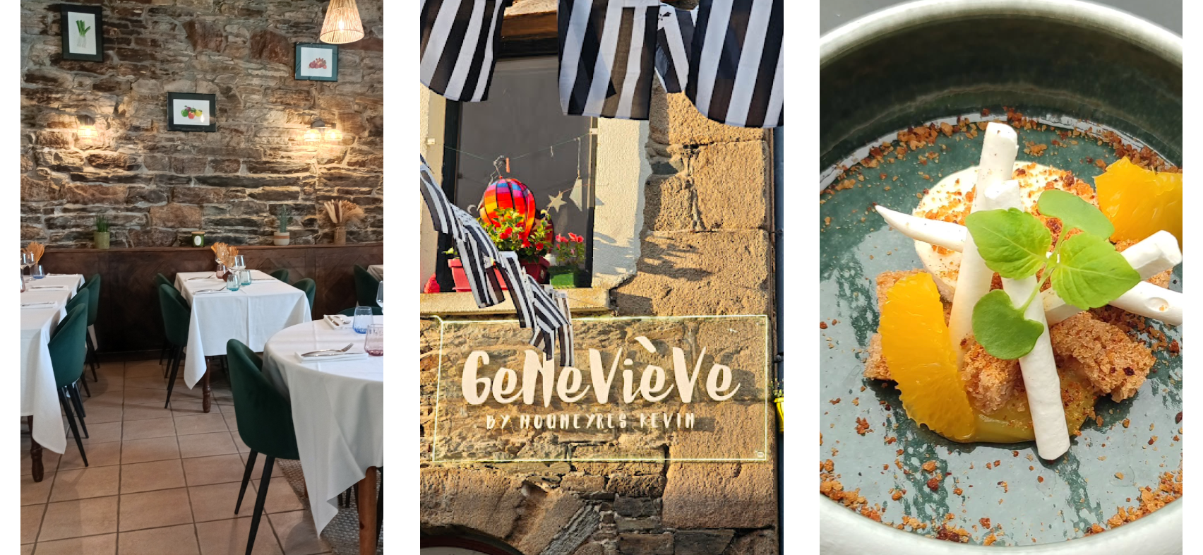 GeNeVièVe - restaurant LANNION - Restaurant Gastronomique Lannion